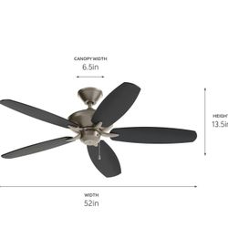 Kichler 52 Inch Renew Patio Fan