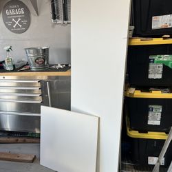 24x72 White Back Board 