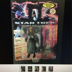 1994 Action Figure Star Trek B’Etor In Original Package. 