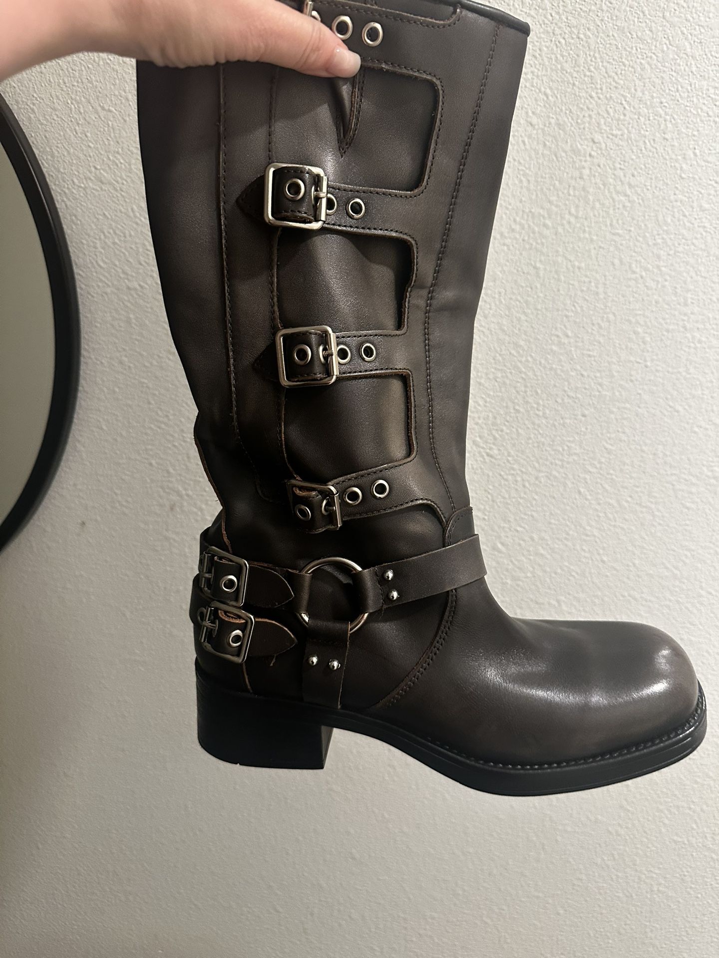  🔥 NEW Steve Madden Moto Boots – Size 11🔥