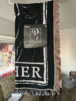 Ghost Face The Slasher Jacquard Blanket