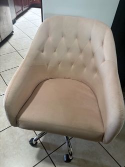 Velvet Office Chair