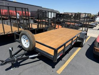 2026 DUTTON DT 7X14 Utility trailer W/ Ramp