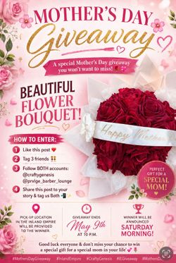 MOTHER’S DAY GIVEAWAY