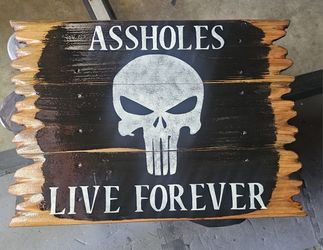 Rustic Wooden Sign