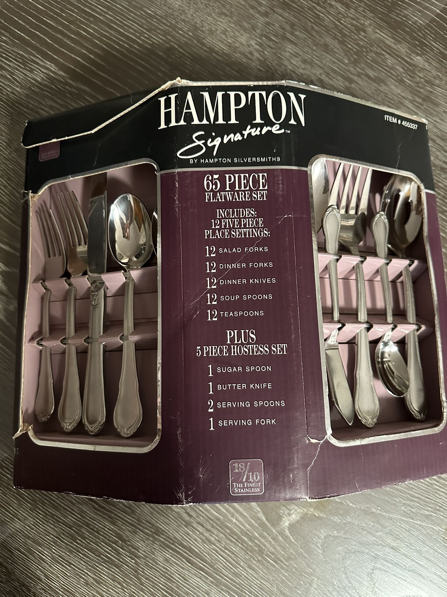 New Hampton Silversmith Signature Lauren 18/10