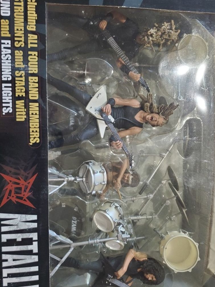 Metallica McFARLANE Figurine Set From 2001