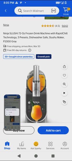 NINJA SLUSHIE MAKER 72oz