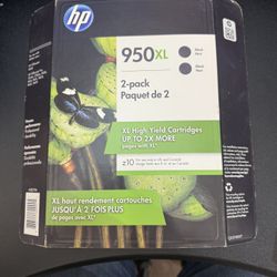 Print More, Pay Less! Genuine HP 950XL Black Ink 2-Pack