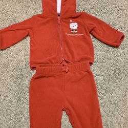 Baby's 1st Christmas Hoodie Jacket & Pants