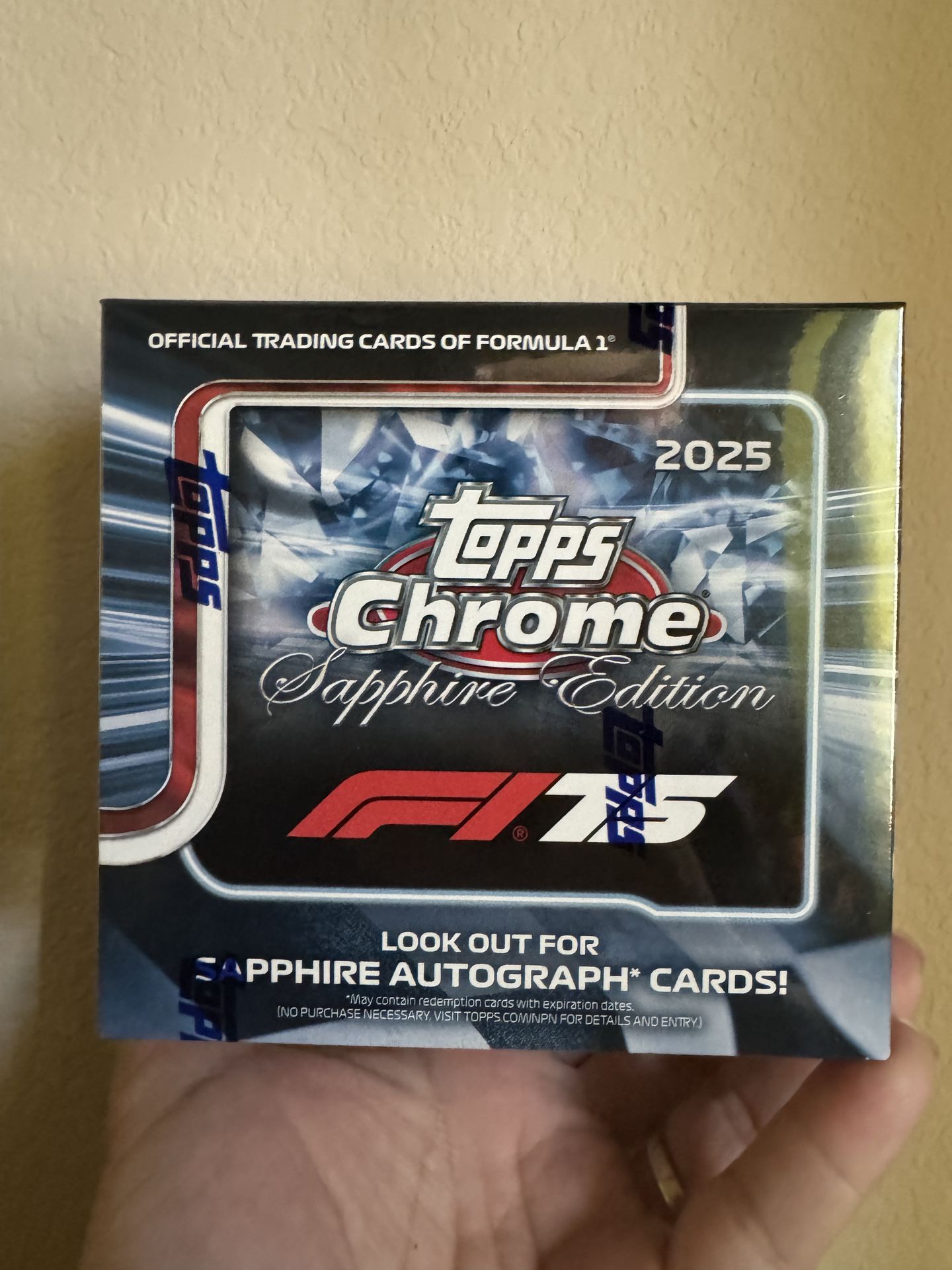 2025 F1 Topps Chome Sapphire Edition