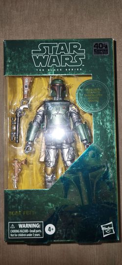 Star Wars Black Series Boba Fett Carbonized Figure