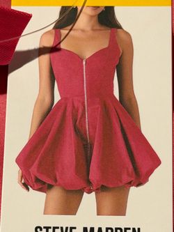 Steve Madden pink Mini Bubble Dress