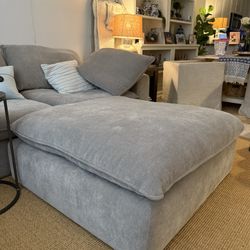 Aiden + Ivy Costco Sereen Cloud Couch Ottoman - RH Dupe