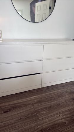 IKEA 6 drawer dresser
