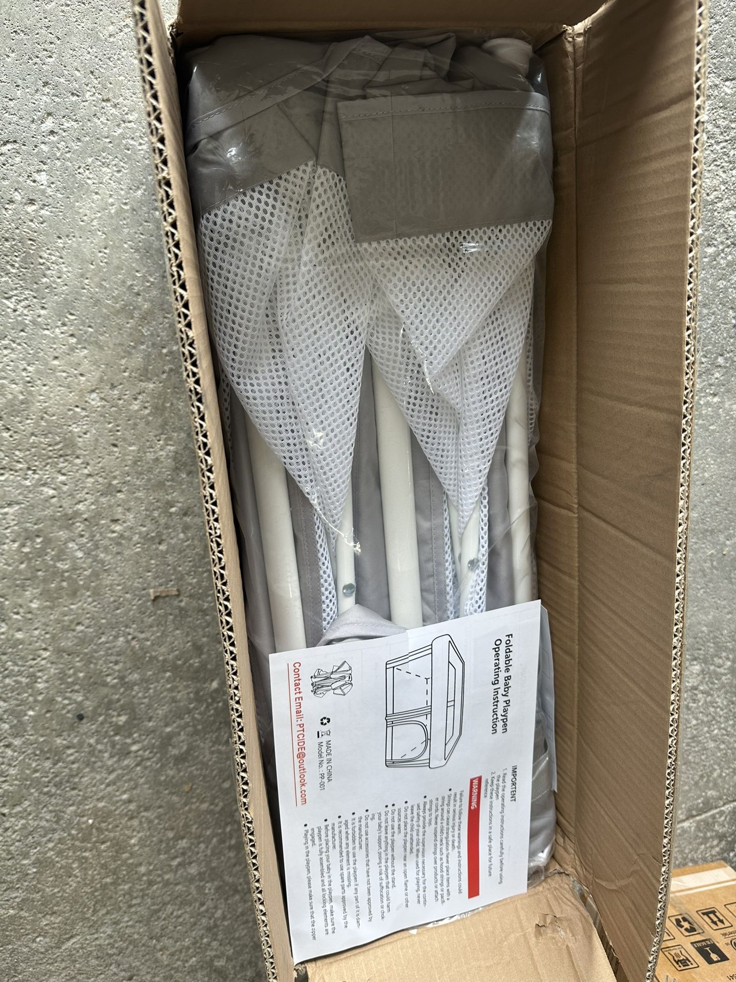 50”x50” Foldable Playpen