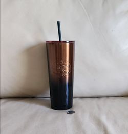 Starbucks Bronze Copper Ombre Stainless Steel Tumbler 24 oz 2024