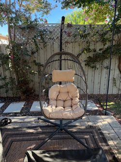 Egg Swing Chair with Cover