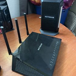 Netgear High-speed Modem And Wi-if Router 
