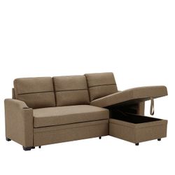 broaching storage sofa Brown Couch