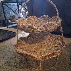 Wicker Fruit Basket 