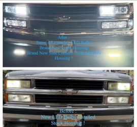 H11/H9/H8 LED Headlight Bulbs, 10000 Lumens Super Bright LED Headlights Conversion Kit 6500K Cool White IP68 Waterproof, Pair of led bulbs