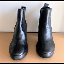 ECCO Shape Sculpted Motion 55 Black Ankle Boots