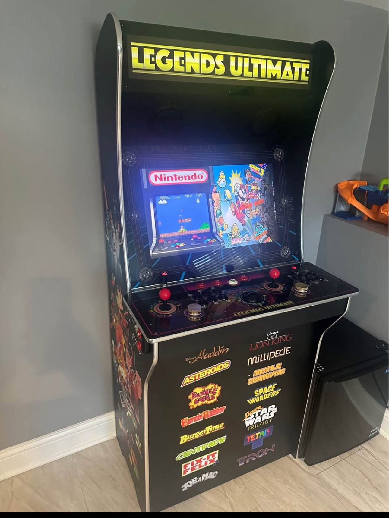 AT Games Legends Ultimate Arcade machine with over 7800 games