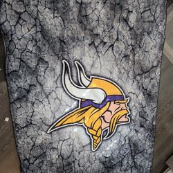 Brand New Minnesota Vikings Rug (106” x 65”)