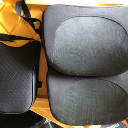 Car Seat Pads And 1 Neck/head Rest Pad
