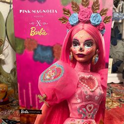 Pink Magnolia- 2023 Dia De Los Muertos Barbie