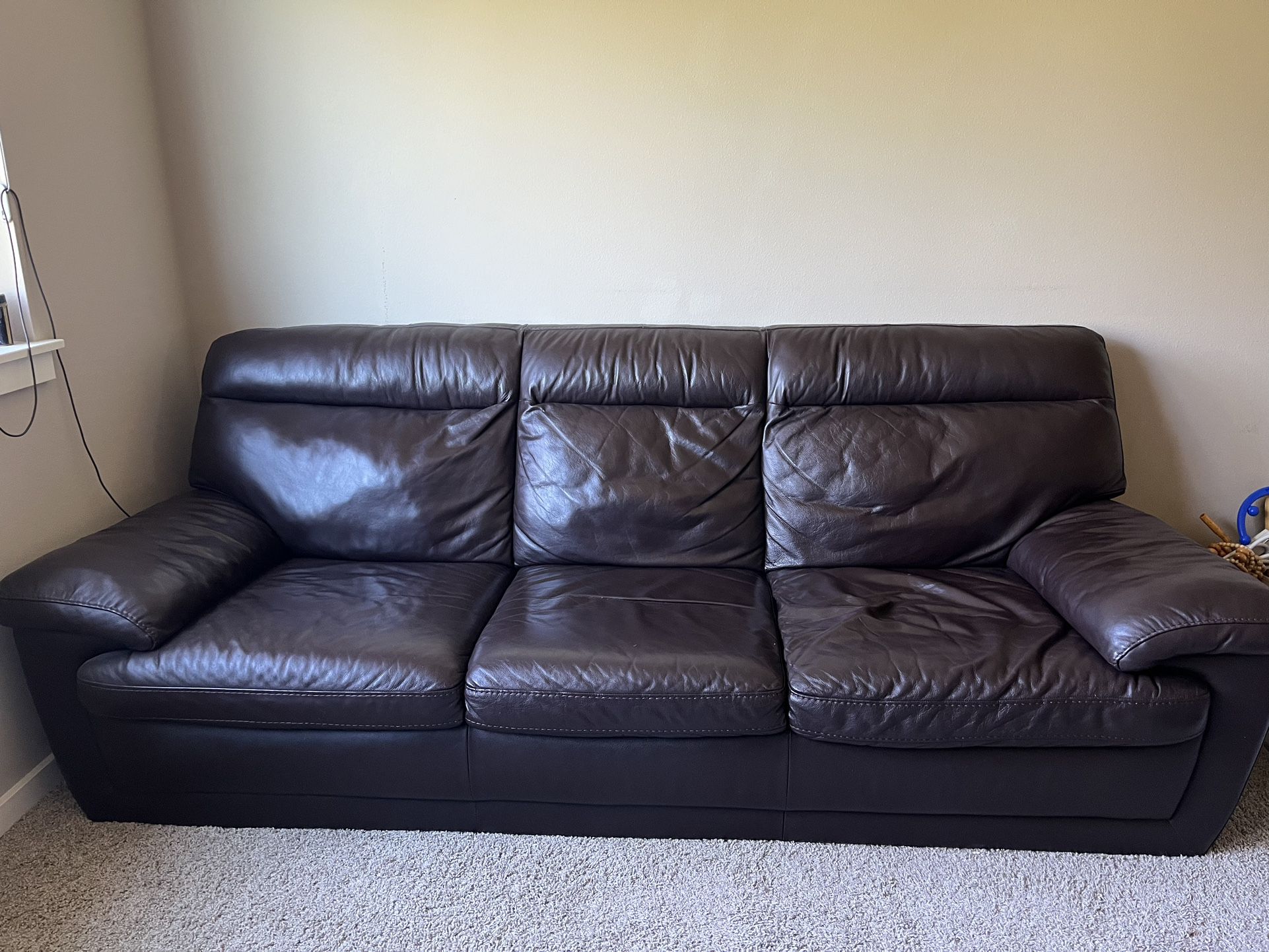 Free Leather Sofa (Macy’s Home Furniture)