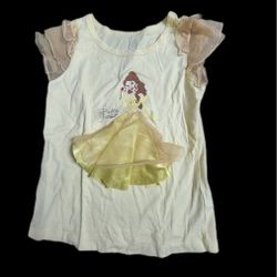 Disney Parks Girls Belle Shirt Size Xs