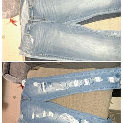 Womens Jean's Size 18/20 Lot Total Of 5 Pairs Of Name Brand Jeans 