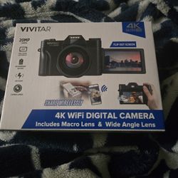 Vivitar 4K 20mp Digital Camera Brand New