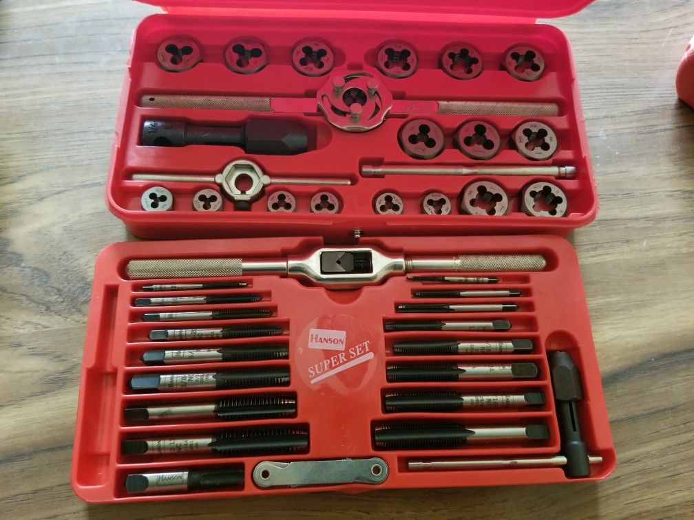 Hanson Tap And Hex Die Super Set