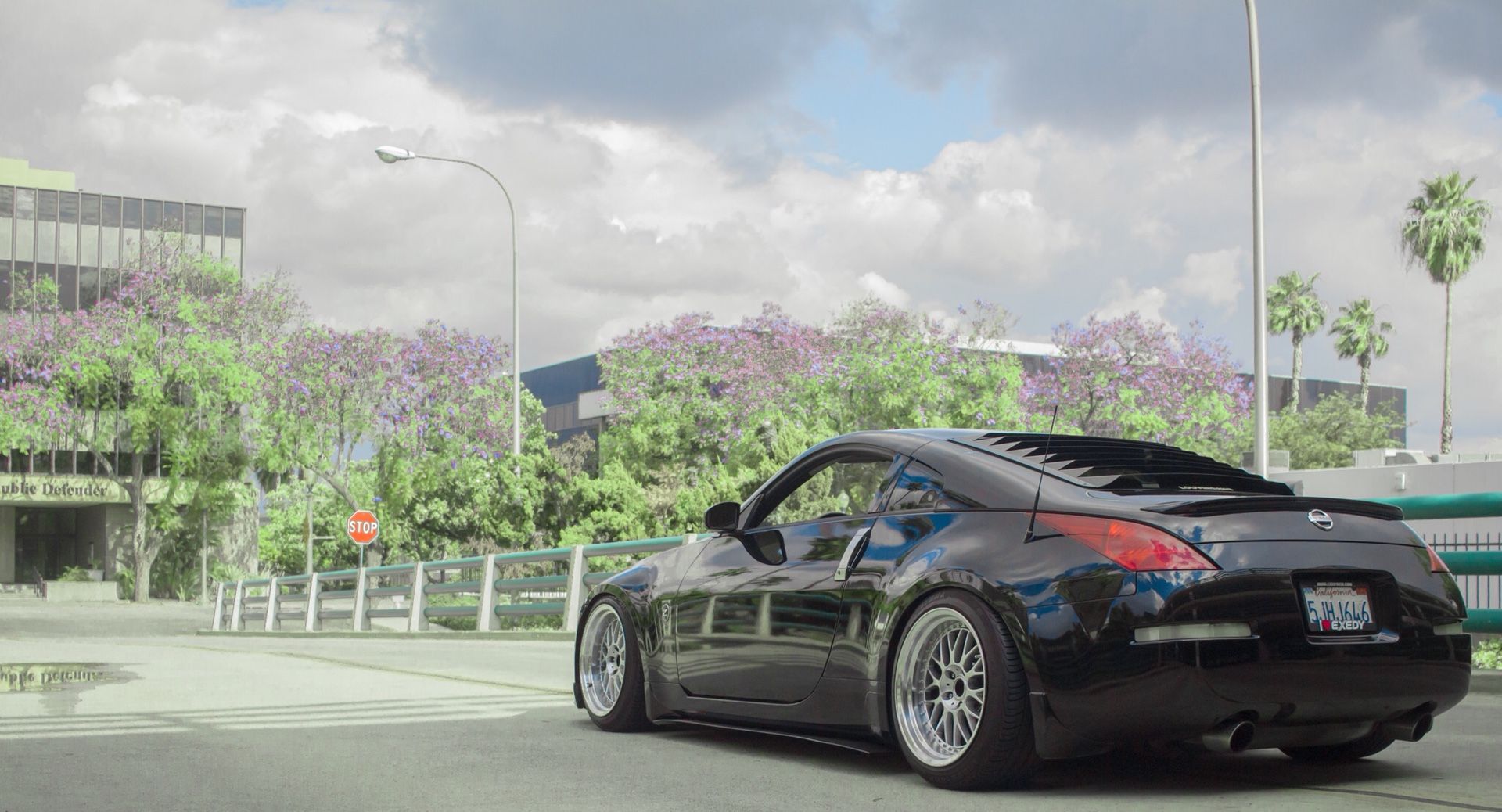 350z v2 zakustech louvers!