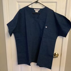 Navy Blue Uniform Top - Scrubs