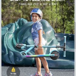 FanttikRide C9 Pro Kids Electric Scooter Ages 8-12,