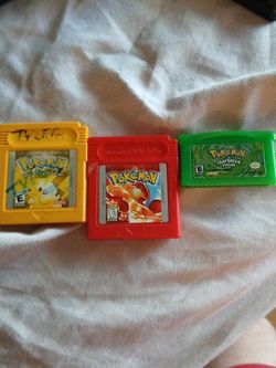 Pokemon Games AUTHENTIC 100% REAL
