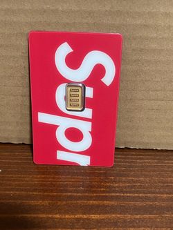 SUPREME PAMP Suisse 1g Gold Bar .999 In Hand