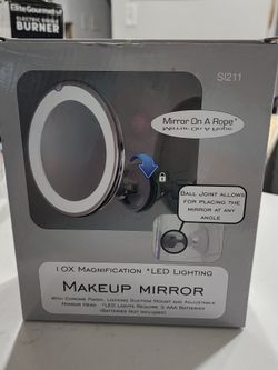 Makeup Mirror 10x Magnification LED Lighting