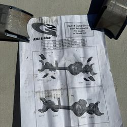 Jeep JK Front Axle Trust Kit