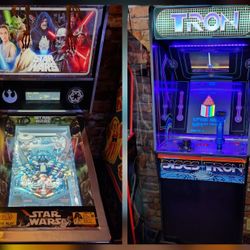 Arcade1up STARWARS PINBALL & TRON