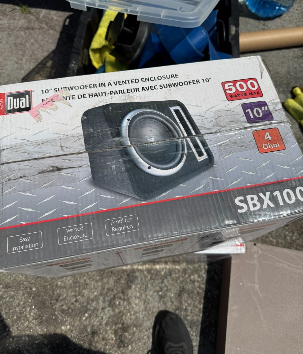 2 Set Of Duel Speaker For Car