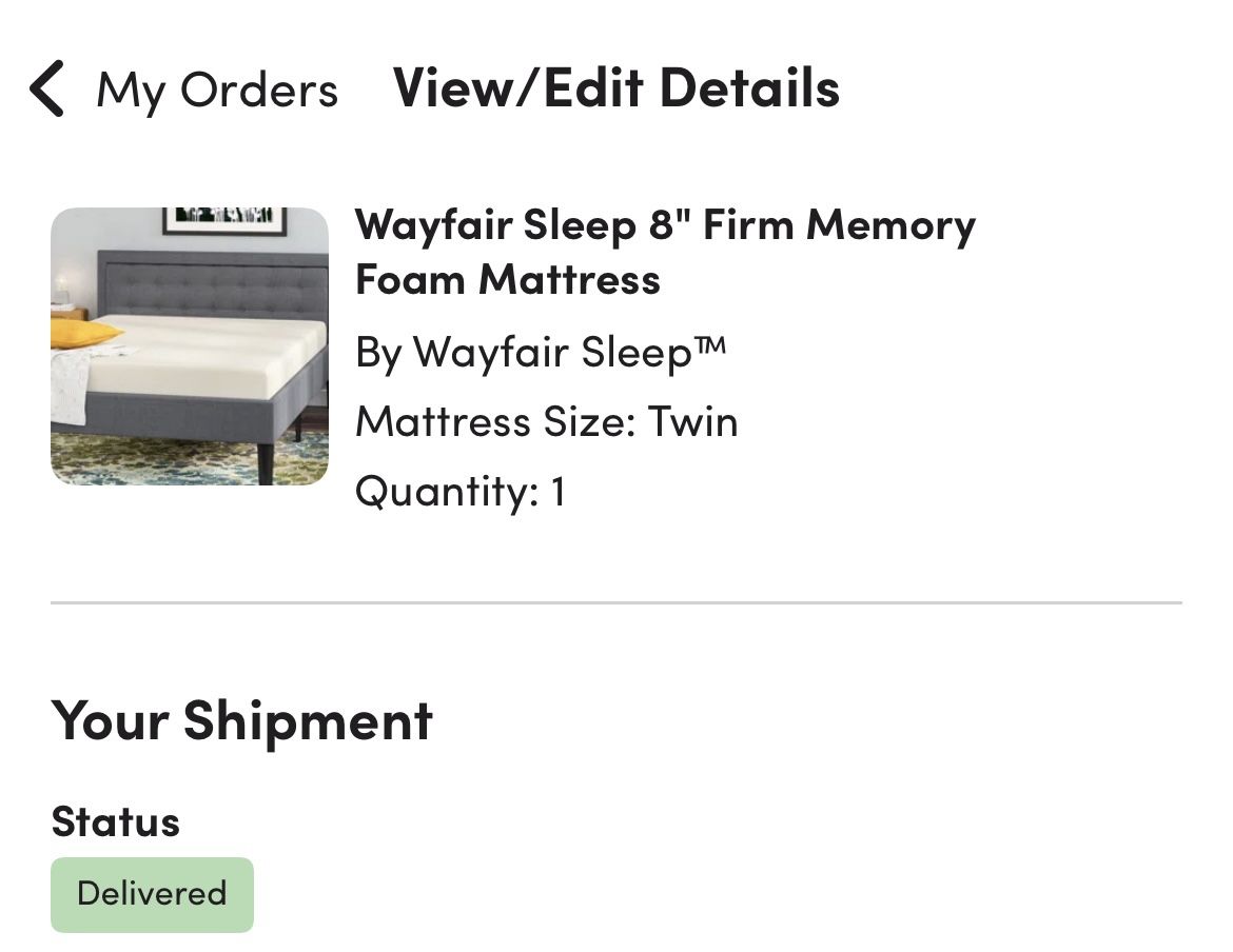 Twin Mattress (firm) Wayfair