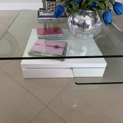 Glass Coffee Table For Living Room
