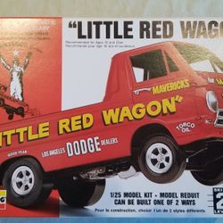 1990s Lindberg Little Red Wagon Model Kit