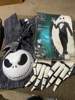 Jack Skellington Halloween Costume Adult Small