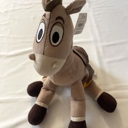 Disney Toy Story Pixar Woody's Horse Bullseye Plush Stuffed Animal Toy Doll 15"